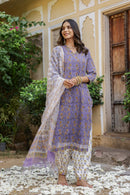 "Evara" Kota Doriya Suit Set with dupatta(3pc)