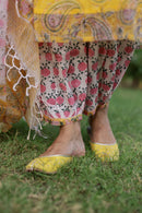 "Roshni" Kota Doriya Suit Set with dupatta(3pc)- XS