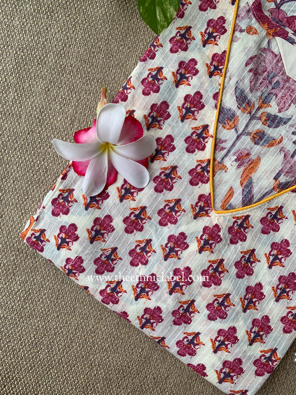 "Pratibha" Booti Cotton kurta