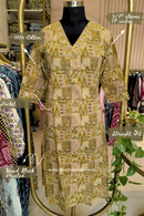 "Nivara" Hand Block Printed Bagru Cotton kurta