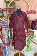 "Apurva" Laced Cotton kurta