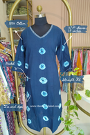 "Nirva" Tie and Dye Cotton kurta