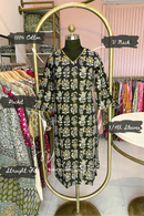 "Virsa" Hand Block Printed Bagru Cotton kurta