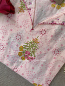 "Naqsh" Collared Printed Cotton kurta