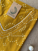 Bandhavi A line Cotton kurta