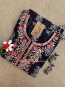 "Kalpita" Embroidered Cotton kurta