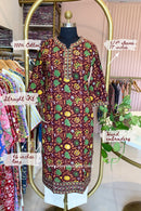 "Rohini" Block Printed Handwork Cotton kurta
