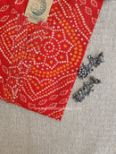 "Sutra" Bandhani Printed Cotton kurta