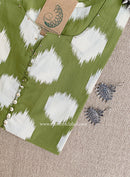 "Lekhni" Green Cotton kurta