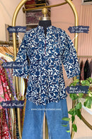 "Dabu" Block Printed Cotton Short kurta