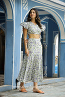 "Fiza" Hand block printed Co-ord Set