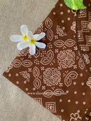 "Veda" Bandhani Printed Cotton kurta