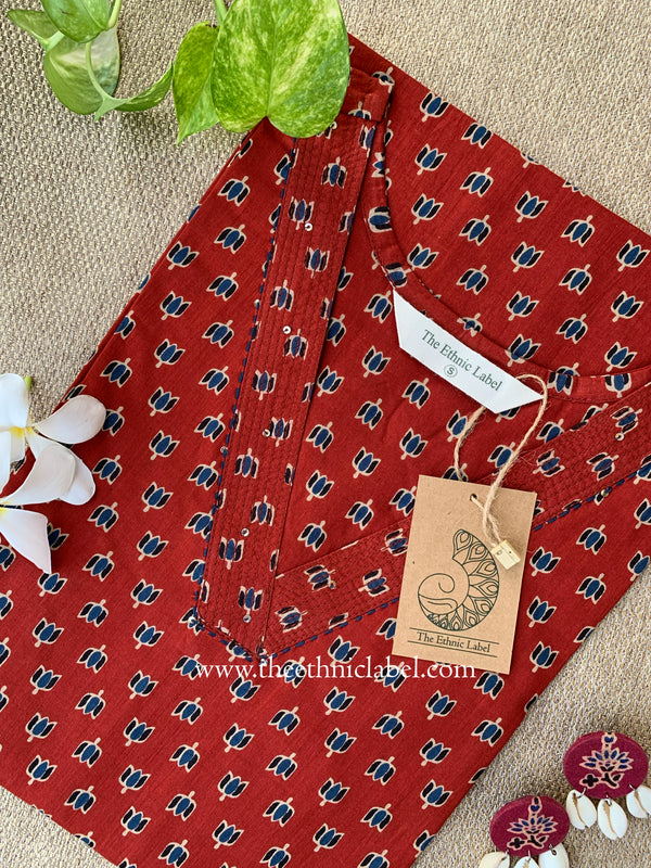 "Haya" Kamal Cotton kurta