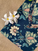Aangan Floral Cotton kurta- XXL