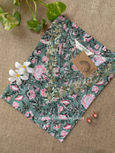 "Siksha" Hand Embroidered Block Printed Cotton kurta