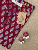 Short kurti "Basera" Bagru Cotton