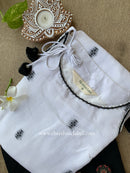"Hunar" White Kurta with Straight Pant-2pc