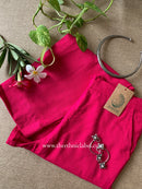 Raani Slub Cotton Straight Pants