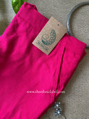 Raani Slub Cotton Straight Pants