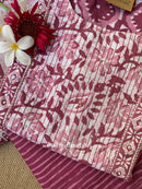 "Argha" Cotton Kurta Set with Cotton Dupatta(3pc)-M