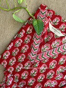 "Neerja" Hand Block Printed Cotton Co-Ord Set (2 pc)