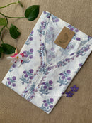 "Kainat" Handwork Cotton Kurta- XS