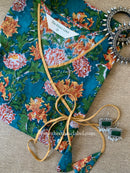 "Heena" Hand Block Printed Cotton kurta