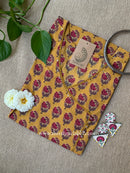 "Pushpa" Angrakha Cotton kurta