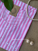 "Kumud" Embroidered Cotton kurta