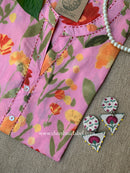 "Sonam" Kantha Cotton kurta