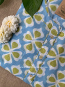 "Shabana" Buttoned Cotton kurta