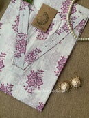 "Shukar" Kantha Cotton kurta