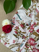 "Bageecha" Buttoned Cotton kurta - Big Size