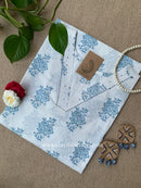 "Archana" Boota Cotton kurta - Big Size