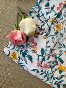 "Sanvi" Hand Block Printed Cotton Shirt