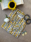 "Phool" Hand Block Printed Cotton Shirt