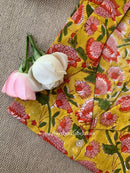 "Bagh" Block Printed Cotton Top