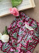 "Rhea" Block Printed Cotton Top