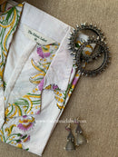 "Subah" Hand Block Printed Cotton Shirt