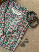 "Avni" Hand Block Printed Cotton Shirt
