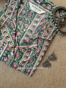 "Avni" Hand Block Printed Cotton Shirt