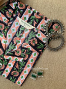 "Alina" Block Printed Cotton Top