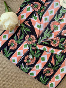 "Alina" Block Printed Cotton Top