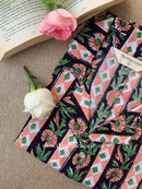 "Alina" Block Printed Cotton Top