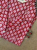 "Ruby" Block Printed Cotton Top