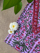 "Charvi" Floral Cotton kurta