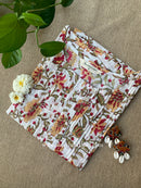 "Shireen" Hand Block Printed Cotton kurta
