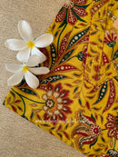 "Kalaa" Mustard Printed Cotton kurta