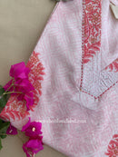 "Sukhmani" Kantha Cotton kurta