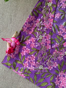 "Gulshan" Hand Block Printed Handwork Cotton kurta